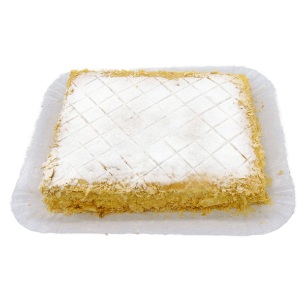 Torta Folhada Creme de Confeiteiro e Frutas